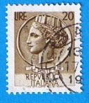 Sellos de Europa - Italia -  personaje