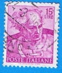 Stamps Italy -  Personaje