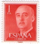 Stamps Spain -  1153-General Franco