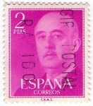 Stamps Spain -  1158-General Franco