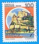 Sellos de Asia - Italia -  Castello Aragonese-Iscja