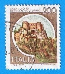 Sellos de Europa - Italia -  Castillo de Cerro Al Volturno
