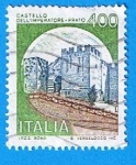 Stamps Italy -  Castillo del Emperador Prato