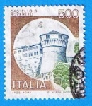 Stamps : Europe : Italy :  castillo de Rovereto