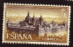 Stamps Spain -  Monasterio del EScorial 