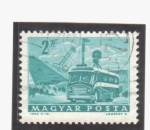 Stamps Hungary -  Vehiculo de prensa