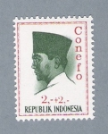 Stamps Indonesia -  Presidente Sukarno