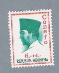 Stamps Indonesia -  Presidente Sukarno