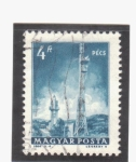 Stamps Hungary -  Pécs