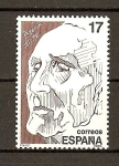Stamps Spain -  Personajes / Azorin.