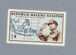 Stamps : Asia : Indonesia :  Aniversario de la liberación del Pacífico