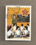 Stamps Laos -  40 Aniv. del Ejército
