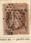 Stamps : Europe : France :  Empere Francais Ed 1867