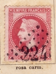 Stamps : Europe : France :  Empere Francais Ed 1867