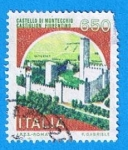 Stamps : Europe : Italy :  castillo de Monteccnio