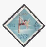 Stamps Hungary -  Tokio 64