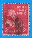 Sellos de America - Estados Unidos -  John Adams