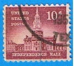 Stamps United States -  Independence Hall