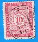 Sellos de Europa - Serbia -  Cifras