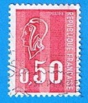 Stamps : Europe : France :  Cara