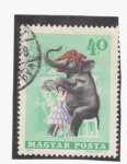Stamps Hungary -  Actuaciones de circo
