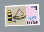 Stamps : Asia : Bhutan :  Cuerno