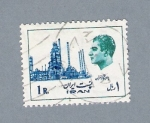 Stamps Iran -  Reza phalevi 