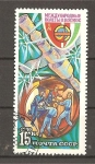 Stamps : Europe : Russia :  Inter - Cosmos./ Colaboracion Espacial con Hungria.