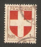 Stamps France -  escudo de armas de savoie