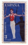 Stamps Spain -  1314-Deportes. Gimnasia