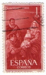 Stamps Spain -  1325-Navidad