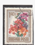 Sellos de Europa - Hungra -  serie- Plantas