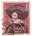 Sellos del Mundo : Europa : Espa�a : 1341-III centenario de la muerte de Velázquez