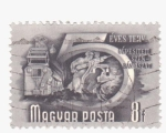 Stamps Hungary -  Plan quinquenal