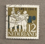Stamps Netherlands -  Desembarco del príncipe Guillermo de Orange