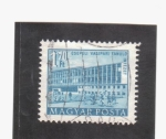 Stamps Hungary -  Plan de construcción