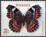 Stamps Rwanda -  Precis octavia sesamus