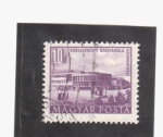 Stamps Hungary -  Plan de construcción- Escuela de Medicina