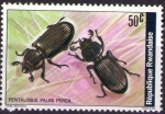Stamps Africa - Rwanda -  Pentalobus palini perch