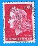 Stamps France -  Personaje