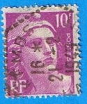 Stamps France -  Personaje
