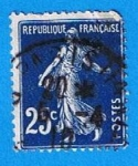 Stamps France -  Personaje