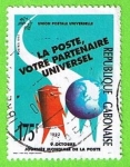 Stamps Africa - Gabon -  Planeta tierra