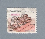 Stamps Pakistan -  Rohtas Fort