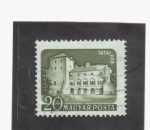 Stamps Hungary -  Tataib Vár