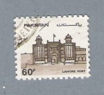 Stamps Pakistan -  Lahore Fort