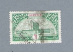 Stamps Pakistan -  Edificio