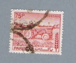 Stamps Pakistan -  Tractor