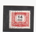 Stamps Hungary -  Sello-Tasa