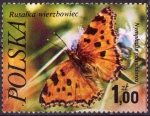 Stamps Poland -  Nymphalis polychloros